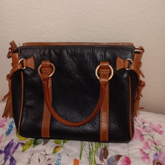 Dooney bourke pebble leather pocket satchel - Picture 4 of 10